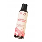 Интимный гель на водной основе All-Natural Strawberry с ароматом клубники - 150 мл. - ORGIE - купить с доставкой в Черкесске