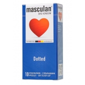Презервативы с пупырышками Masculan Dotted - 10 шт. - Masculan - купить с доставкой в Черкесске