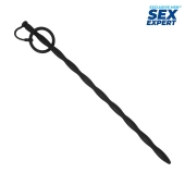 Черный стимулятор уретры Sex Expert - Sex Expert - купить с доставкой в Черкесске