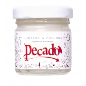 Массажная свеча Caramel   Popcorn - 35 мл. - Pecado - купить с доставкой в Черкесске