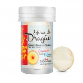 Интимный гель Esferas do Dragao Hot Ball с охлаждающе-разогревающим эффектом (2 шарика по 3 гр.) - HotFlowers - купить с доставкой в Черкесске