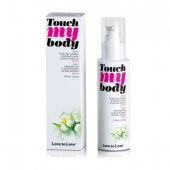 Силиконовый лубрикант 2-в-1 Touch My Body с ароматом моной - 100 мл. - Love to Love - купить с доставкой в Черкесске