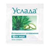 Гель-смазка «Услада с алоэ» - 3 гр. - Биоритм - купить с доставкой в Черкесске