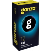 Презервативы увеличенного размера Ganzo XXL - 12 шт. - Ganzo - купить с доставкой в Черкесске