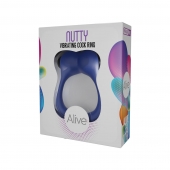 Синее эрекционное виброкольцо Nutty - Adrien Lastic - в Черкесске купить с доставкой