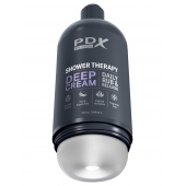 Мастурбатор в бутылке Shower Therapy Deep Cream - Pipedream - в Черкесске купить с доставкой