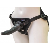 Комплект из трусиков Harness и двух насадок - 20,5 и 18 см. - LOVETOY (А-Полимер) - купить с доставкой в Черкесске