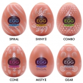 Набор из 6 мастурбаторов-яиц Tenga Egg Variety Pack V - Tenga - в Черкесске купить с доставкой