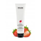 Лубрикант на водной основе Nuei Inlube с алоэ вера и ароматом клубники - 100 мл. - Nuei cosmetics - купить с доставкой в Черкесске