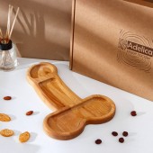 Деревянное блюдо для подачи в форме члена (32,5 х 20 х 1,7 см) - Сима-Ленд - купить с доставкой в Черкесске