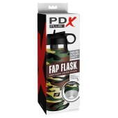 Мастурбатор в камуфляжной колбе Fap Flask - Pipedream - в Черкесске купить с доставкой