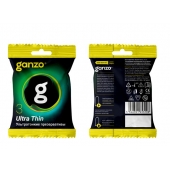 Ультратонкие презервативы Ganzo Ultra thin в мягкой упаковке - 3 шт. - Ganzo - купить с доставкой в Черкесске