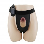 Полый вибрострапон на регулируемых трусиках Draven - 17,5 см. - Baile - купить с доставкой в Черкесске