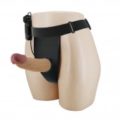 Полый вибрострапон на регулируемых трусиках Draven - 17,5 см. - Baile - купить с доставкой в Черкесске