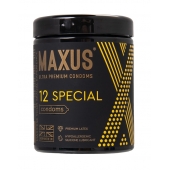 Презервативы с точками и рёбрами MAXUS Special - 12 шт. - Maxus - купить с доставкой в Черкесске