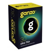 Супертонкие презервативы Ganzo Ultra thin - 30 шт. - Ganzo - купить с доставкой в Черкесске