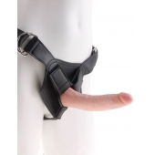 Страпон на виниловых трусиках Strap-on Harness Cock - 17,8 см. - Pipedream - купить с доставкой в Черкесске