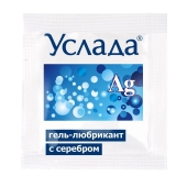 Гель-лубрикант «Услада с серебром» - 3 гр. - Биоритм - купить с доставкой в Черкесске