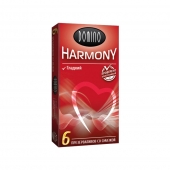 Гладкие презервативы Domino Harmony - 6 шт. - Domino - купить с доставкой в Черкесске