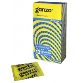 Классические презервативы с обильной смазкой Ganzo Classic - 12 шт. - Ganzo - купить с доставкой в Черкесске