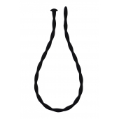 Черный уретральный массажер Glide Large - 30 см. - Lola Games - купить с доставкой в Черкесске