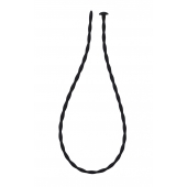 Черный уретральный массажер Glide Medium - 30 см. - Lola Games - купить с доставкой в Черкесске