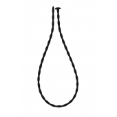 Черный уретральный массажер Glide Small - 30 см. - Lola Games - купить с доставкой в Черкесске