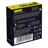 Ультратонкие презервативы Ganzo Ultra thin - 3 шт. - Ganzo - купить с доставкой в Черкесске