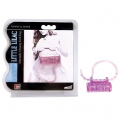 Эрекционное кольцо с вибратором LITTLE LILAC - Dream Toys - в Черкесске купить с доставкой