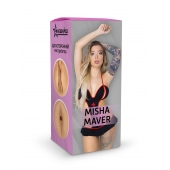 Двусторонний мастурбатор Misha Maver - 22 см. - ФлешНаш - в Черкесске купить с доставкой