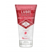 Интимный гель-смазка на водной основе Lubrimax Magic Strawberry - 75 мл. - ИнтелБИО - купить с доставкой в Черкесске