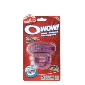Фиолетовое эрекционное виброкольцо OWOW PURPLE - Screaming O - в Черкесске купить с доставкой