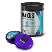 Гладкие презервативы Maxus G spot с двойной спиралью - 15 шт. - Maxus - купить с доставкой в Черкесске
