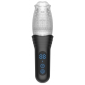 Автоматический мастурбатор Oral Sex Masturbator с функциями ротации, вибрации и фрикций - Secwell - в Черкесске купить с доставкой