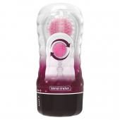 Прозрачный текстурированный мастурбатор Vacuum Cup Masturbator Black Hole - Baile - в Черкесске купить с доставкой