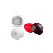 Белый мастурбатор-шар Lucky Ball Type 3 - MALESATION - в Черкесске купить с доставкой