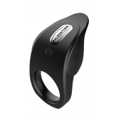 Черное эрекционное виброкольцо Vibro Lust Ring - MALESATION - в Черкесске купить с доставкой