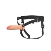 Полый страпон на ремнях 6’’ Hollow Silicone Strap-on - Pipedream - купить с доставкой в Черкесске