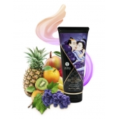 Массажный крем для тела с ароматом экзотических фруктов Exotic fruits - 200 мл. - Shunga - купить с доставкой в Черкесске