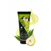 Массажный крем для тела с ароматом груши и зелёного чая Pear   Exotic Green Tea - 200 мл. - Shunga - купить с доставкой в Черкесске