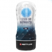 Прозрачный текстурированный мастурбатор Vacuum Cup Masturbator Planet - Baile - в Черкесске купить с доставкой