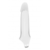 Прозрачная насадка-удлинитель 8.8’’ Extender With Ball Strap - 23,6 см. - Dream Toys - в Черкесске купить с доставкой