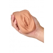 Маструбатор-вагина с вибрацией Soft   Wet Renata Realistic Tan Masturbator - Blush Novelties - в Черкесске купить с доставкой