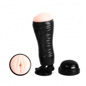 Мастурбатор-вагина Flora с присоской в основании - Baile - в Черкесске купить с доставкой