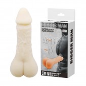 Мастурбатор-насадка Bigger Man - 21,5 см. - Baile - в Черкесске купить с доставкой