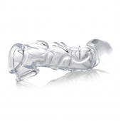 Прозрачная насадка для увеличения члена 2 Inch Clear Extender Sleeve - XR Brands - в Черкесске купить с доставкой