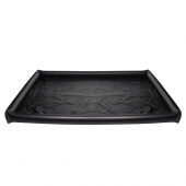 Черная виниловая простынь с надувными краями Nuru Inflatable Vinyl Massage Sheet - XR Brands - купить с доставкой в Черкесске