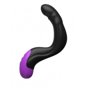 Черно-фиолетовый вибромассажёр простаты Hyper-Pulse P-Spot Massager - Pipedream - в Черкесске купить с доставкой