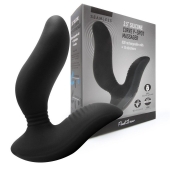Черный вибромассажер простаты 3,5’’ Curve P-spot Massager - 12 см. - Erokay - в Черкесске купить с доставкой