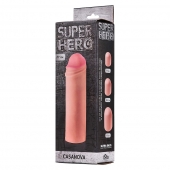 Фаллоудлинитель SUPER HERO Casanova - 18 см. - Lola Games - в Черкесске купить с доставкой